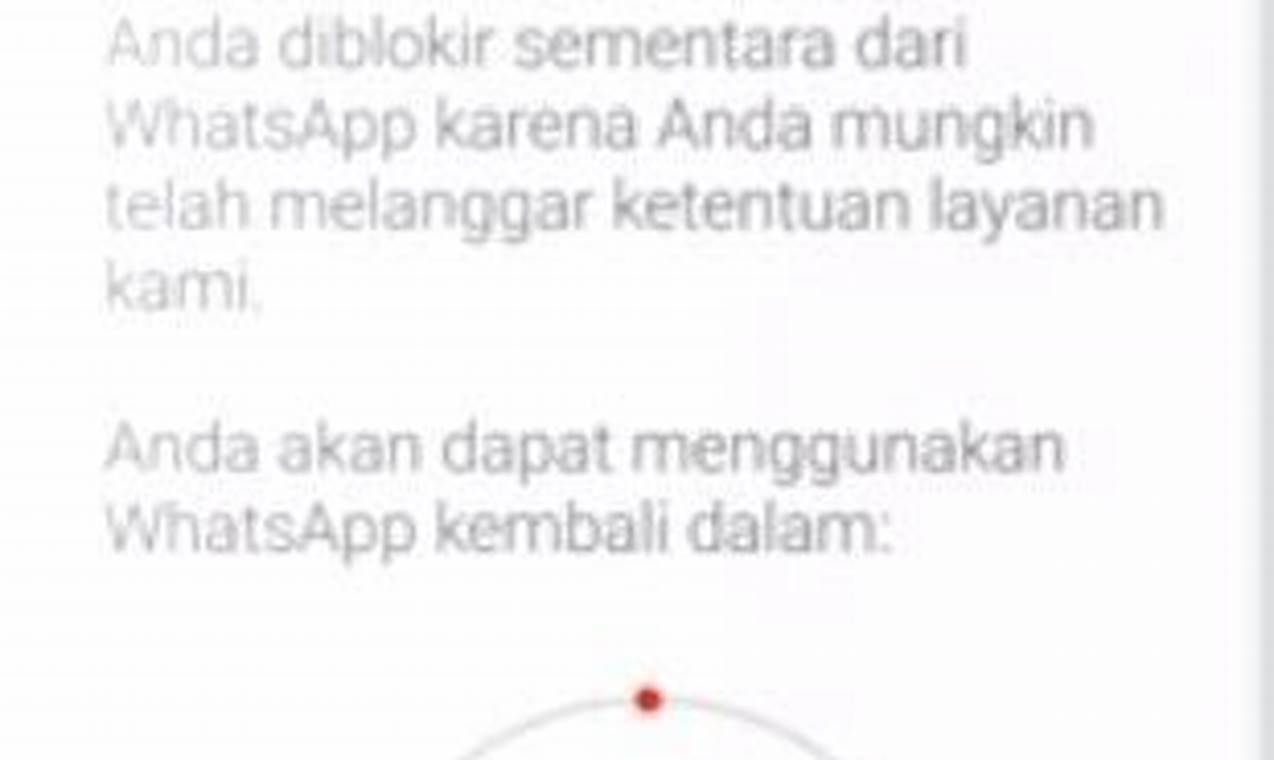 Cara Mengatasi Wa Diblokir: Solusi Ampuh Untuk Mengatasi Masalah Blokir Whatsapp